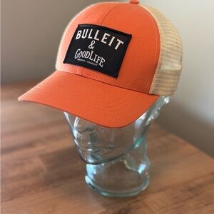 Goodlife Brewing, Oregon “Bulleit & Goodlife” Cream/Orange SnapBack Cap